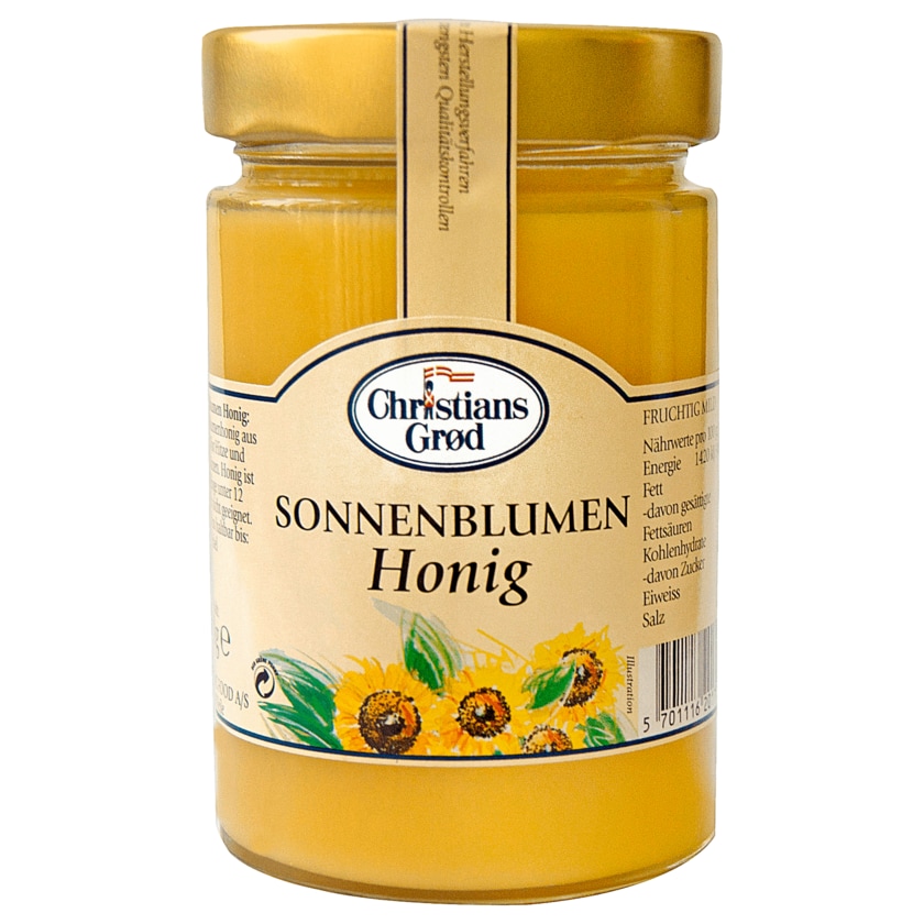 Christians Grød Sonnenblumen Honig 400g